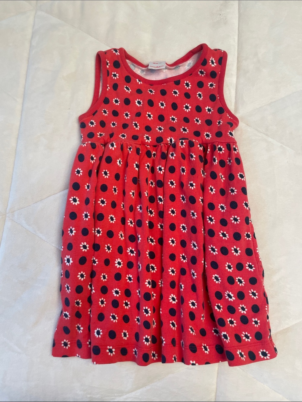 Little Girls' 4-5T Hanna Anderssen Everyday 100% Cotton Dresses Set of 3 - Picture 8 of 9